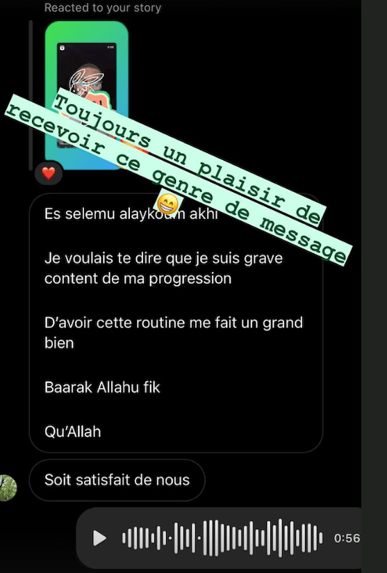 Témoignage élève